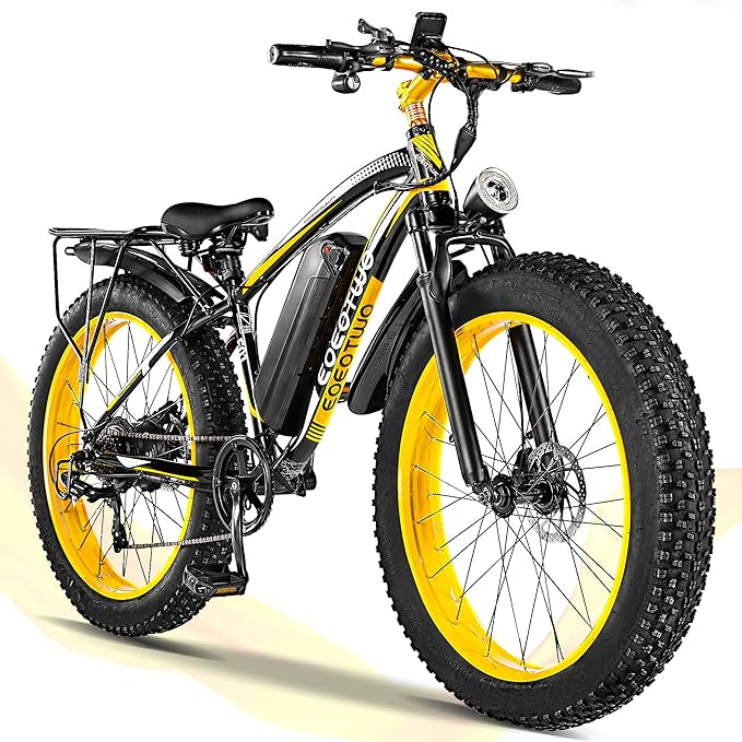 Electric Fat Tyre Bike – Removable 48V 17.5Ah Battery, Up to 56 km/h